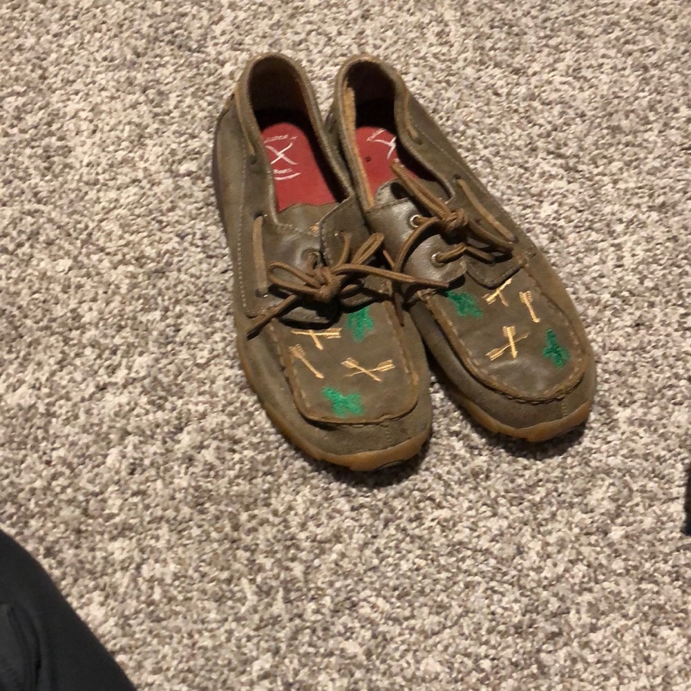 Twisted X moccasins